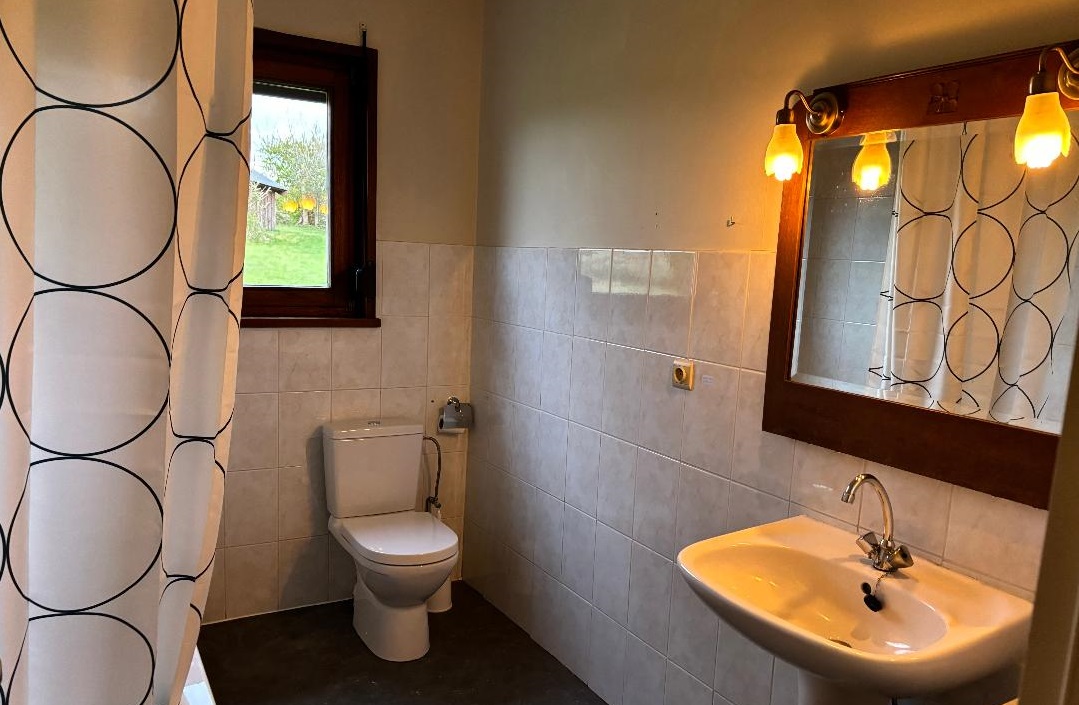 badkamer huis met uitzicht